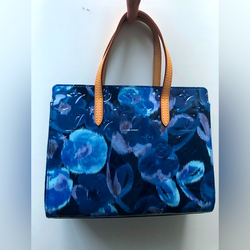 LOUIS VUITTON Vernis Ikat Catalina BB Grand Blue